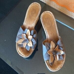 BORN .. real leather made, hand made shoes size 7/3